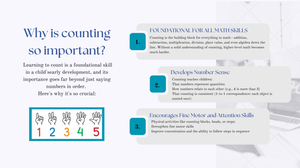 A fantastic promo on my Let's Count Course.