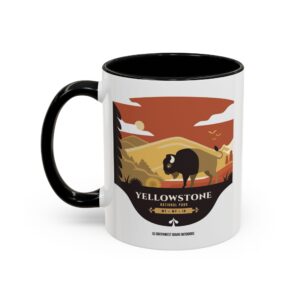 Accent Coffee Mug, 11oz - YellowStone Bison