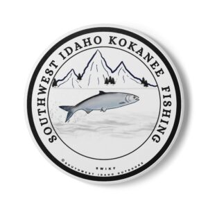 Ceramic Coaster - SouthWest Idaho Kokanee Fishing